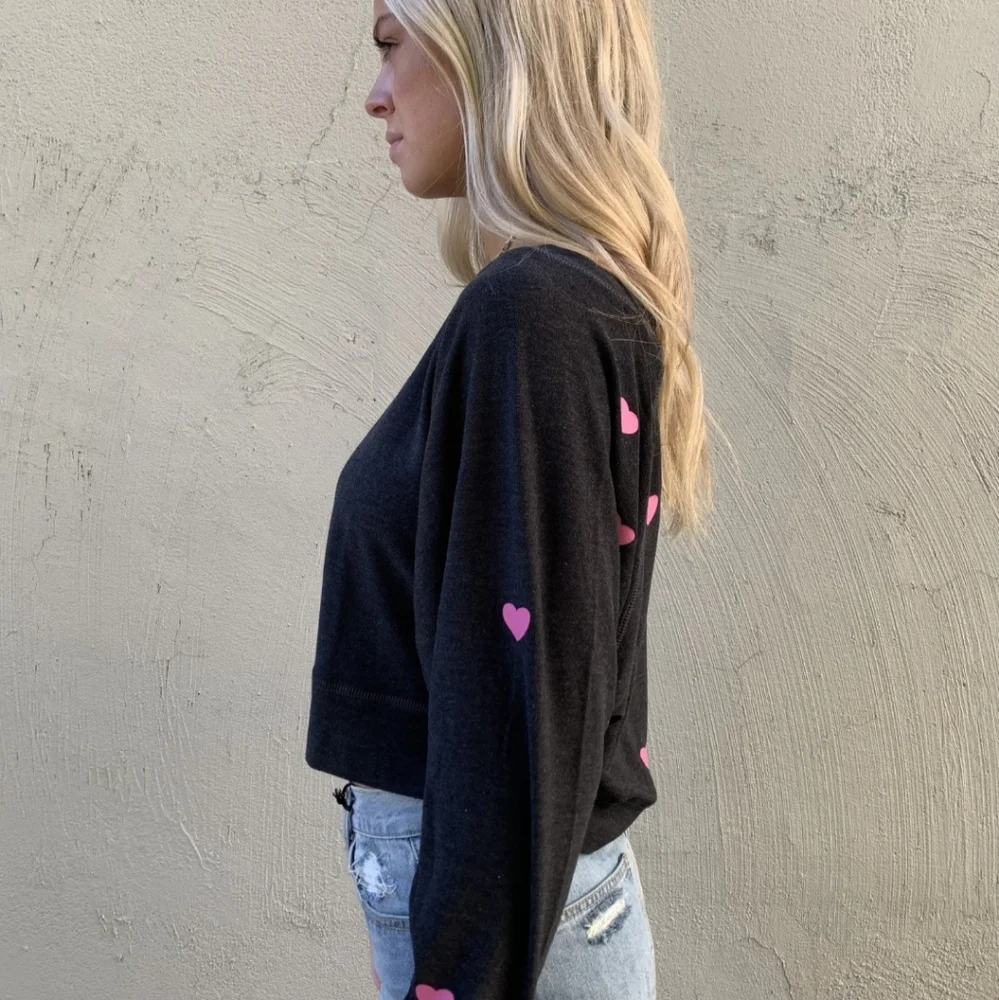 Chaser Cropped Batman Wing pullover - Picture 3 of 11